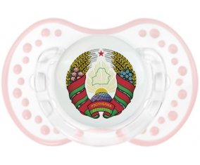 Belarus national football team Sucette LOVI Dynamic Retro-blanc-rose-tendre classique