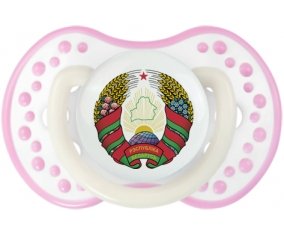 Belarus national football team Sucette LOVI Dynamic Blanc-rose phosphorescente