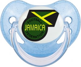 Jamaica national football team Sucette Physiologique Bleue à paillette