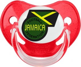 Jamaica national football team Sucette Physiologique Rouge à paillette