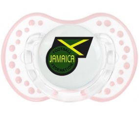 Jamaica national football team Sucette LOVI Dynamic Retro-blanc-rose-tendre classique