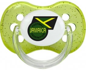 Jamaica national football team Sucette Cerise Vert à paillette
