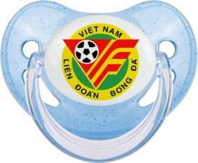 Vietnam national football team Sucette Physiologique Bleue à paillette