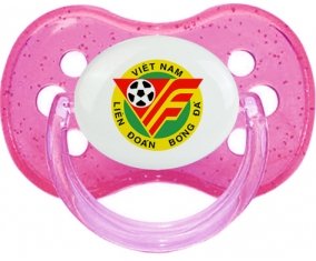Vietnam national football team Tétine Cerise Rose à paillette