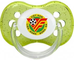 Vietnam national football team Tétine Cerise Vert à paillette