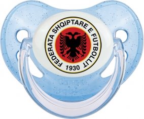 Albania national football team Tétine Physiologique Bleue à paillette