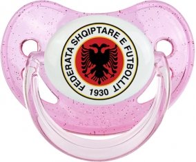 Albania national football team Tétine Physiologique Rose à paillette