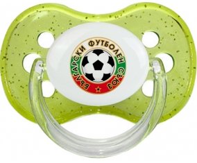Bulgaria national football team Sucette Cerise Vert à paillette
