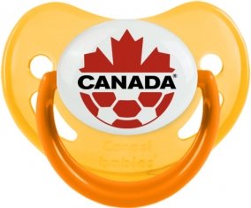 Canada national football team Sucette Physiologique Jaune phosphorescente