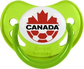 Canada national football team Sucette Physiologique Vert phosphorescente