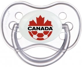 Canada national football team Sucette Anatomique Transparente classique