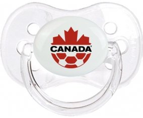 Canada national football team Tétine Cerise Transparent classique