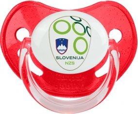 Slovenia national football team Tétine Physiologique Rouge à paillette