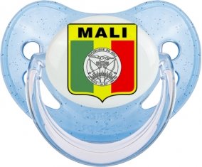 Mali national football team Sucette Physiologique Bleue à paillette