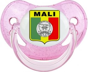 Mali national football team Sucette Physiologique Rose à paillette