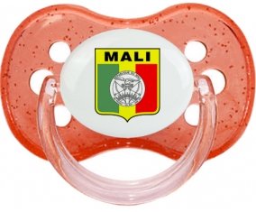 Mali national football team Sucette Cerise Rouge à paillette
