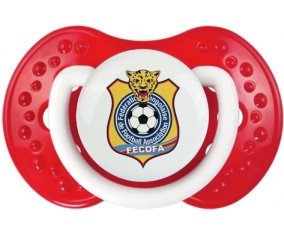 Rep. Congo national football team Tétine LOVI Dynamic Blanc-rouge classique