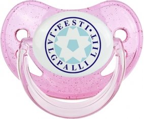 Estonia national football team Sucette Physiologique Rose à paillette