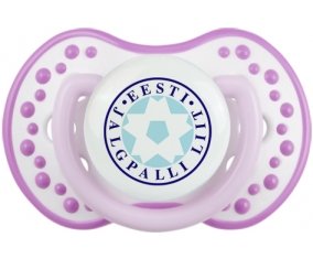 Estonia national football team Sucette LOVI Dynamic Blanc-mauve classique