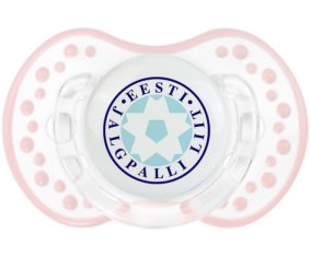 Estonia national football team Sucette LOVI Dynamic Retro-blanc-rose-tendre classique