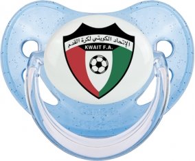 Kuwait national football team Sucette Physiologique Bleue à paillette