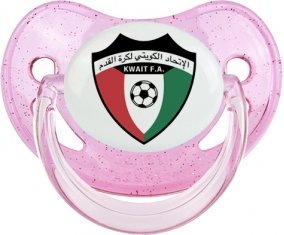 Kuwait national football team Sucette Physiologique Rose à paillette