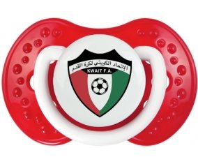 Kuwait national football team Sucette LOVI Dynamic Blanc-rouge classique