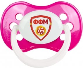 North Macedonia national football team Tétine Anatomique Rose foncé classique