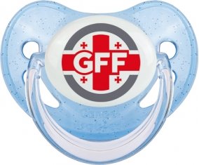 Georgia national football team Sucette Physiologique Bleue à paillette