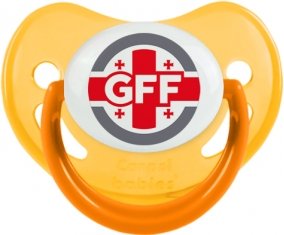Georgia national football team Sucette Physiologique Jaune phosphorescente