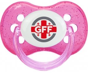 Georgia national football team Tétine Cerise Rose à paillette