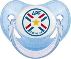 Paraguay national football team Tétine Physiologique Bleue à paillette