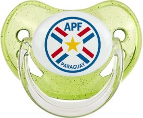 Paraguay national football team Tétine Physiologique Vert à paillette