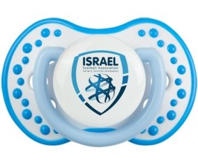 Israel national football team Sucette LOVI Dynamic Blanc-bleu phosphorescente