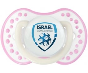 Israel national football team Sucette LOVI Dynamic Blanc-rose phosphorescente