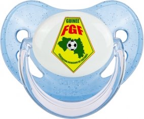 Guinea national football team Sucette Physiologique Bleue à paillette
