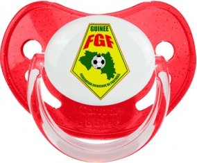 Guinea national football team Sucette Physiologique Rouge à paillette