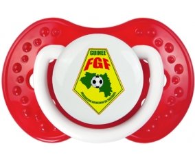 Guinea national football team Sucette LOVI Dynamic Blanc-rouge classique