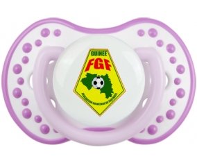 Guinea national football team Sucette LOVI Dynamic Blanc-mauve classique