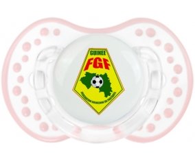 Guinea national football team Sucette LOVI Dynamic Retro-blanc-rose-tendre classique