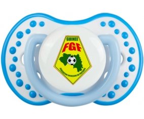 Guinea national football team Sucette LOVI Dynamic Blanc-bleu phosphorescente