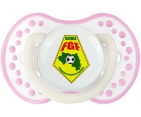 Guinea national football team Sucette LOVI Dynamic Blanc-rose phosphorescente