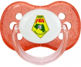 Guinea national football team Tétine Cerise Rouge à paillette