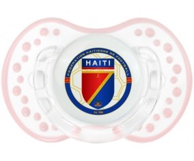 Haiti national football team Tétine LOVI Dynamic Retro-blanc-rose-tendre classique