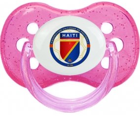 Haiti national football team Sucette Cerise Rose à paillette