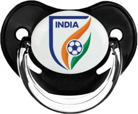 India national football team Sucette Physiologique Noir classique