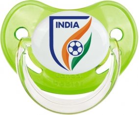 India national football team Sucette Physiologique Vert classique