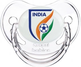 India national football team Sucette Physiologique Transparent classique