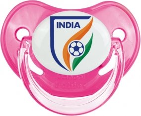 India national football team Sucette Physiologique Rose classique