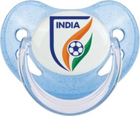 India national football team Sucette Physiologique Bleue à paillette